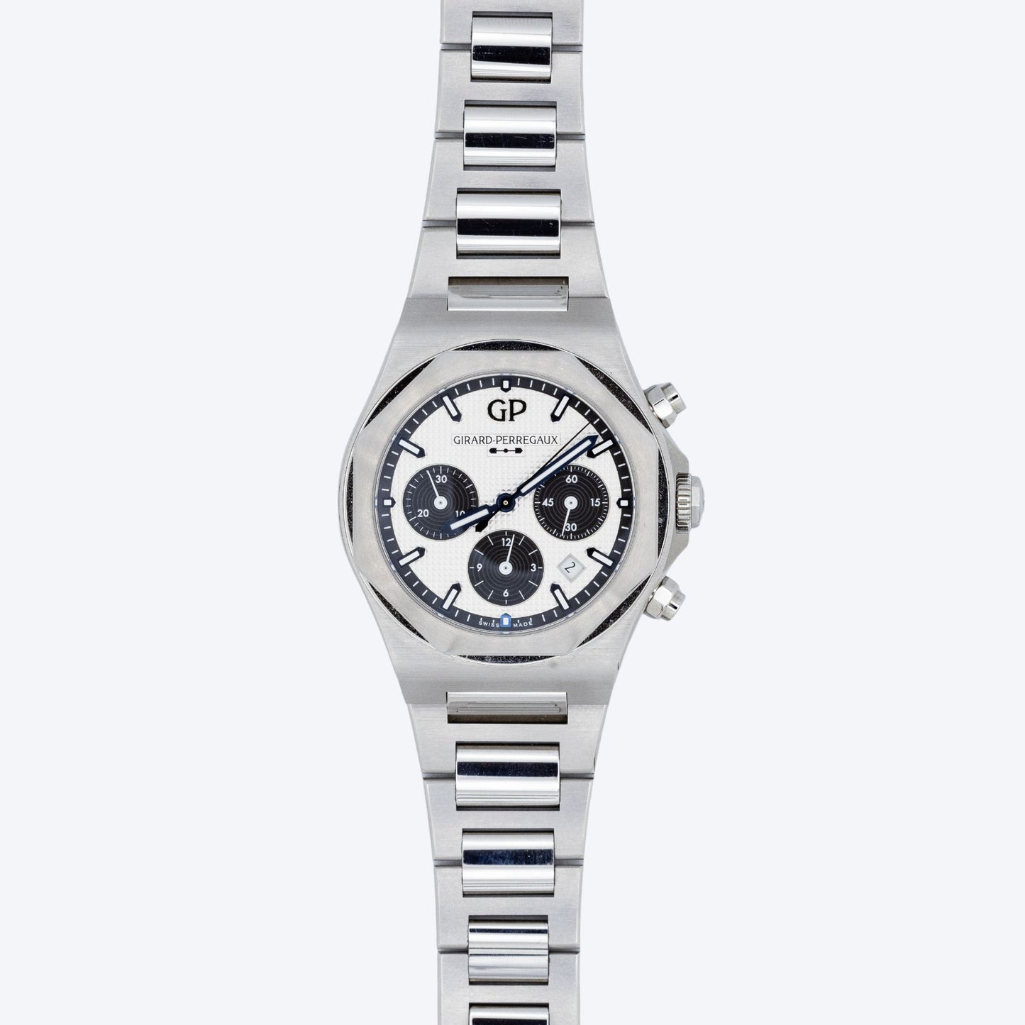Pre Owned Girard-Perregaux Laureato Chronograph 42mm Steel Watch