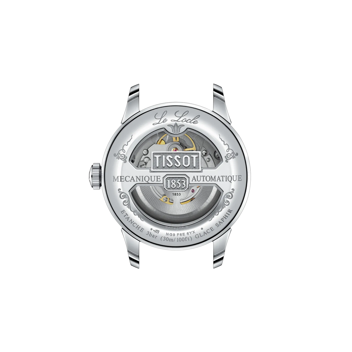 Tissot Le Locle 39mm Automatic Silver Dial Bracelet Watch