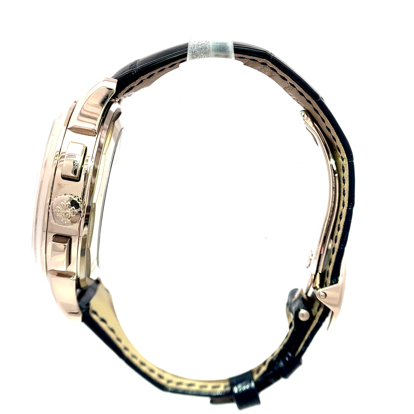 Pre Owned Patek Phillipe World Time Chronograph Blue Dial Watch