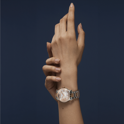 Chopard Happy Sport 36mm Silver Diamond Bezel