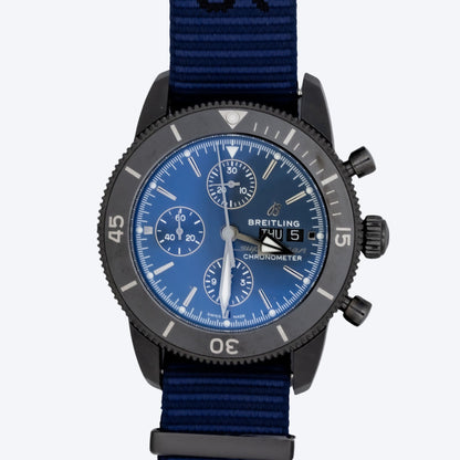 Pre Owned Breitling Superocean Heritage Chronograph Outerknown Blue