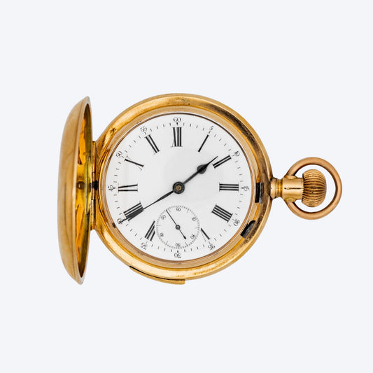 Pre Owned 14K Rose Gold Minute Repeater Pocket Watch