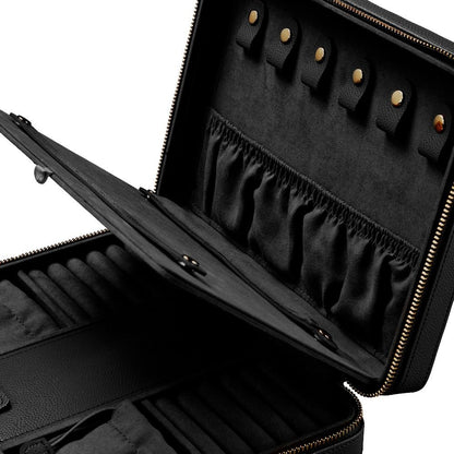 WOLF Lauren Large Zip Case — Black
