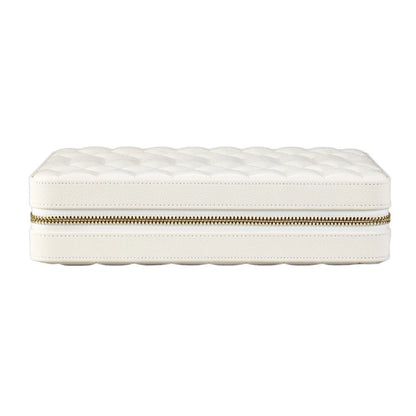 WOLF Lauren Large Zip Case — Ivory