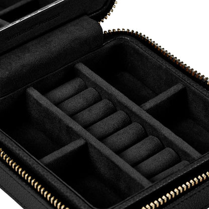 WOLF Lauren Zip Travel Case — Black