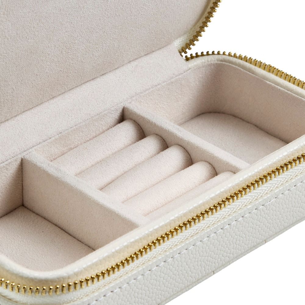 WOLF Lauren Medium Jewelry Box — Ivory
