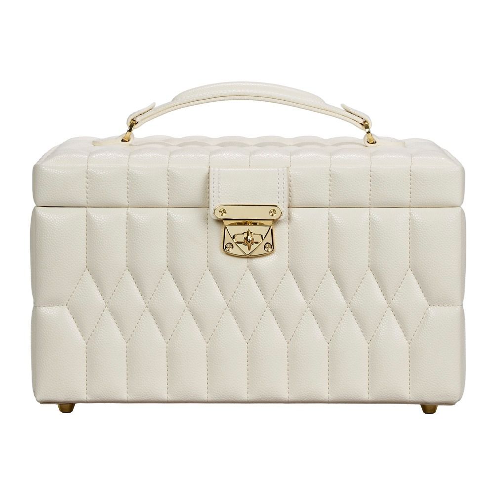 WOLF Lauren Medium Jewelry Box — Ivory