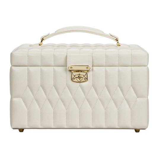 WOLF Lauren Medium Jewelry Box — Ivory