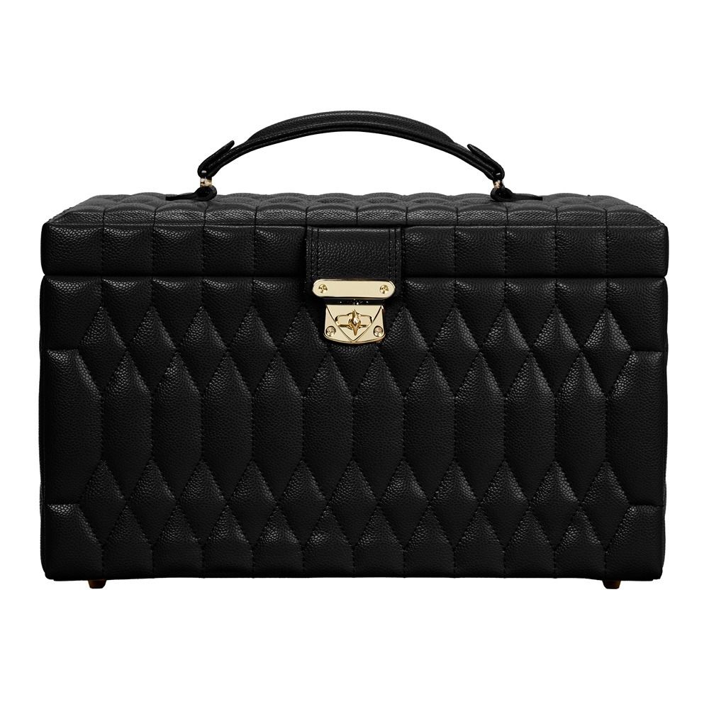 WOLF Lauren Large Jewelry Box — Black