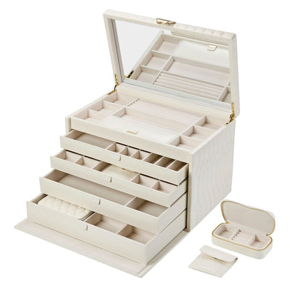WOLF Lauren Extra Large Jewelry Box — Ivory