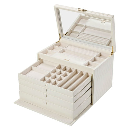 WOLF Lauren Extra Large Jewelry Box — Ivory