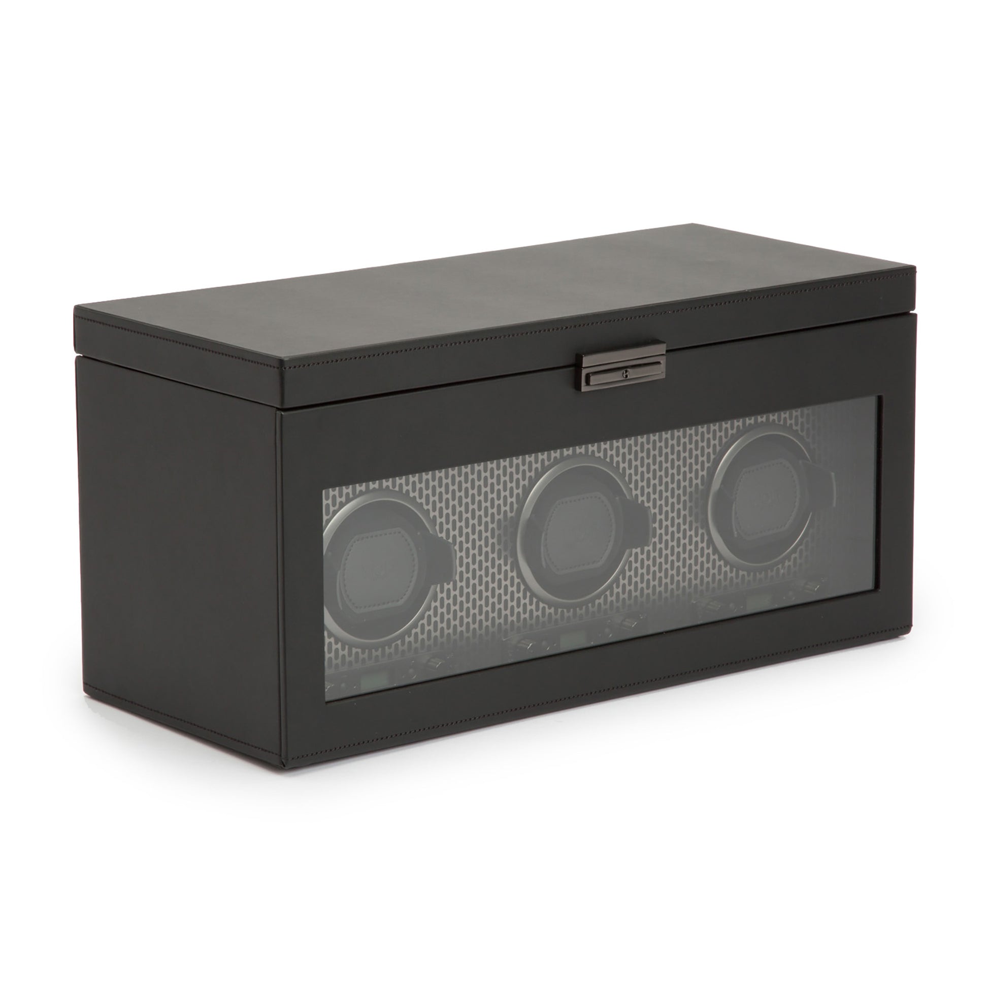 Axis Triple Watch Winder With Storage