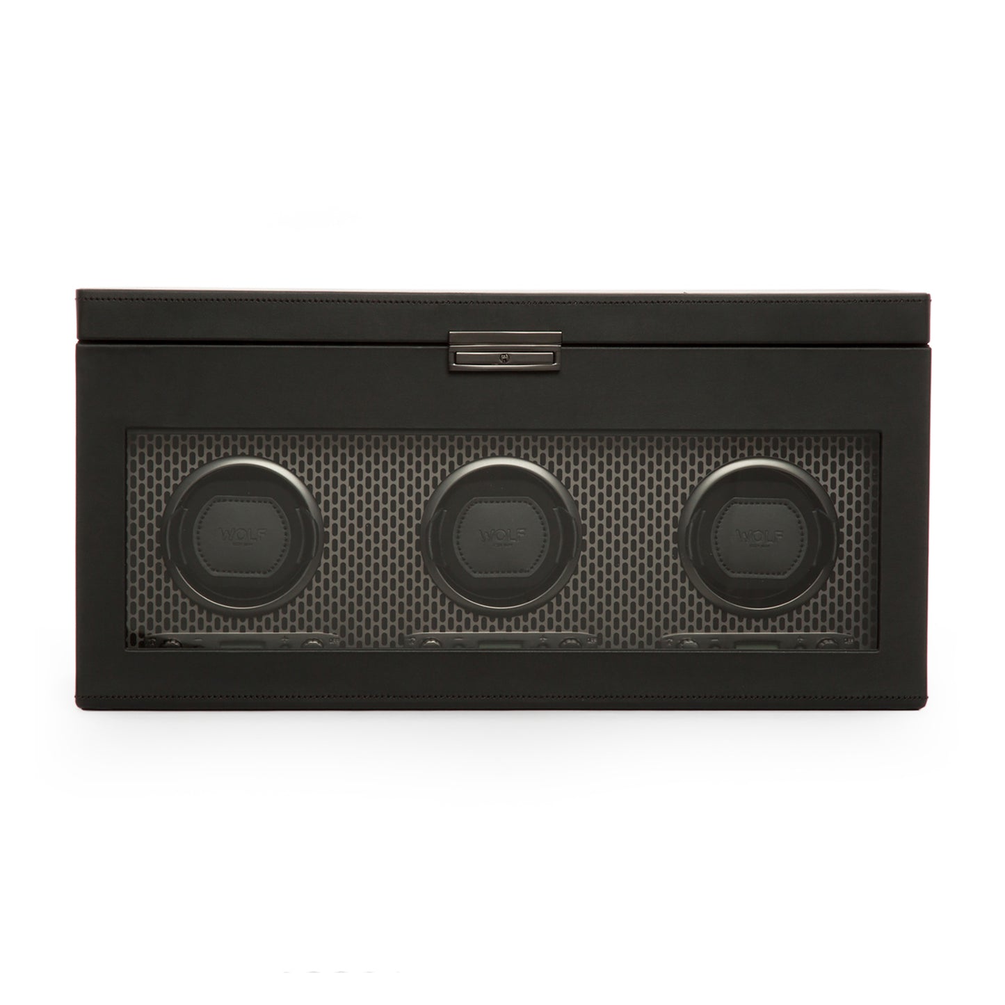 Axis Triple Watch Winder With Storage