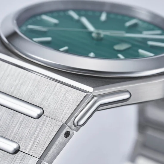 Louis Erard Grey Colors HMS 40mm Titanium Green Dial
