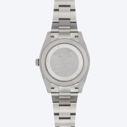 Pre Owned Rolex Datejust 41 Black Diamond Dial 126334 Fluted Bezel