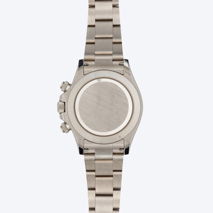 Pre Owned Rolex Daytona 116509 White Gold Blue Dial