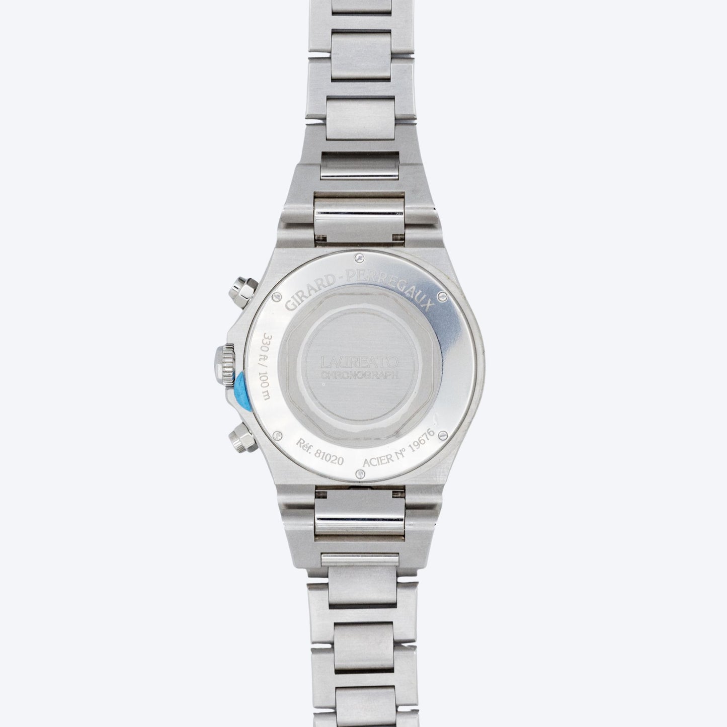 Pre Owned Girard-Perregaux Laureato Chronograph 42mm Steel Watch