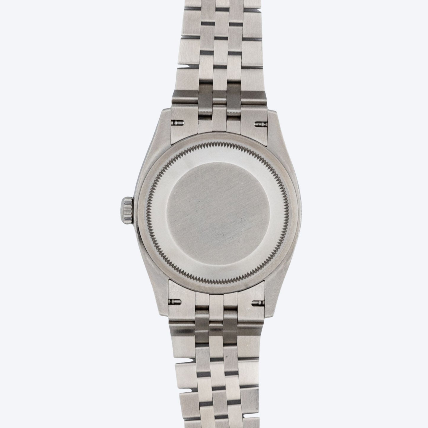 Pre Owned Rolex Datejust 36 White Roman Dial 126234 Fluted Bezel