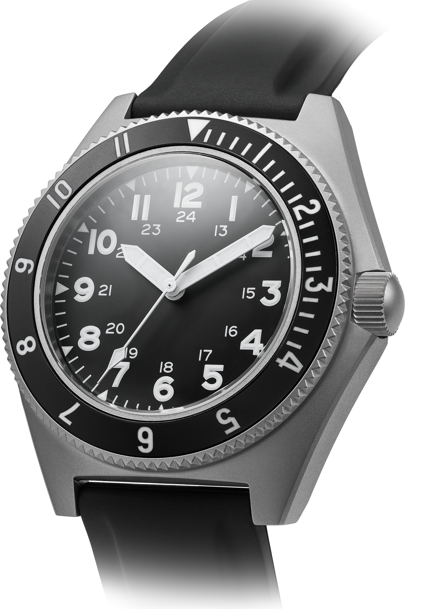 BENRUS TYPE 2 MIL SPEC three-quarter view