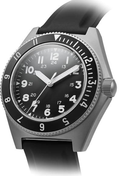 BENRUS TYPE 2 MIL SPEC three-quarter view
