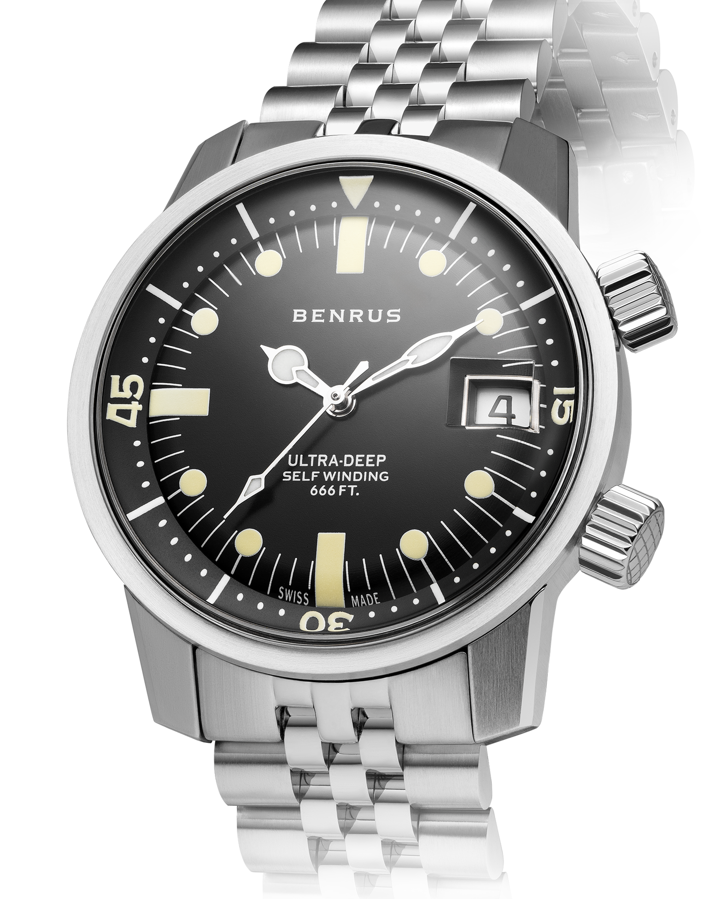 BENRUS Ultra-Deep three-quarter view