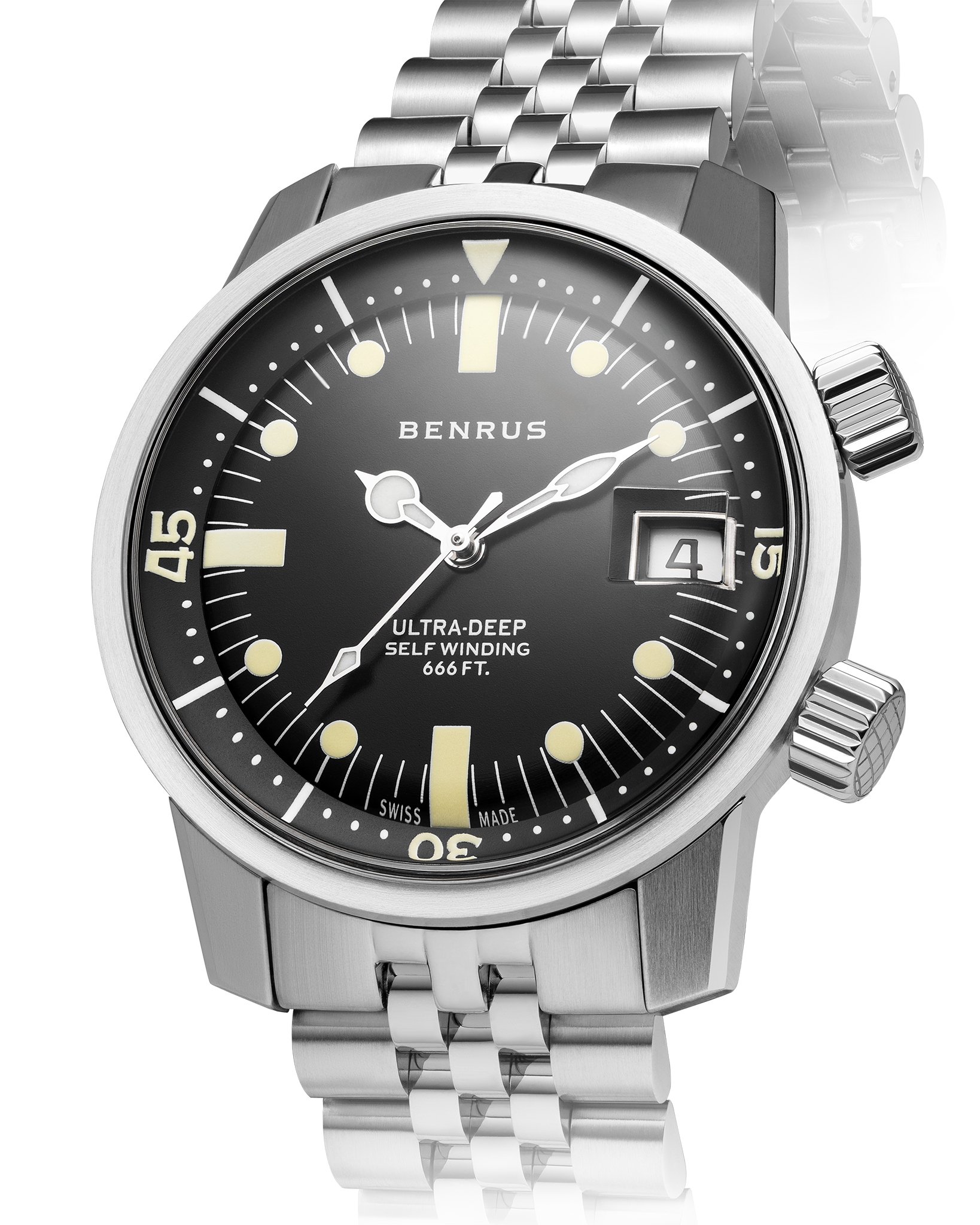 BENRUS Ultra-Deep three-quarter view