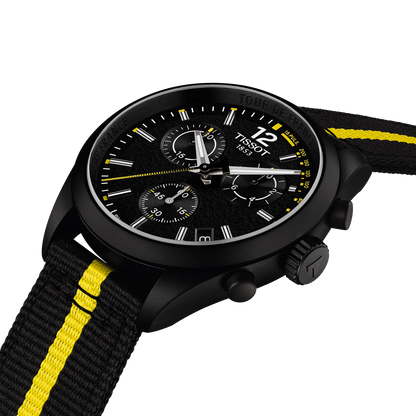 Tissot PR 100 Tour de France 2026 40mm Black Dial Chronograph Watch