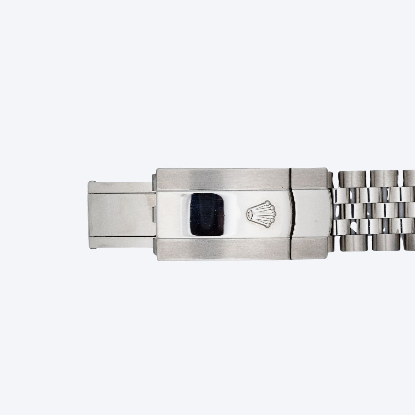 Pre Owned Rolex Datejust 36 White Roman Dial 126234 Fluted Bezel