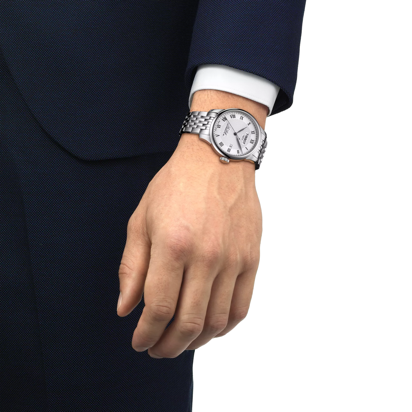 Tissot Le Locle 39mm Automatic Silver Dial Bracelet Watch