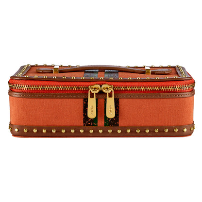 Ida Travel Zip Jewelry Case