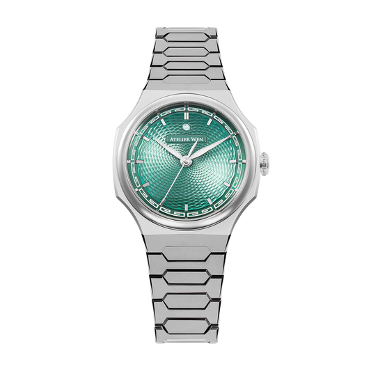 Atelier Wen Perception V3 Yún 筠 (Green) 40mm Stainless Steel Watch