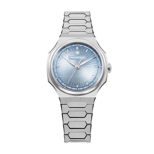 Atelier Wen Perception V3 Piāo 缥 (Ice Blue) 40mm Stainless Steel Watch