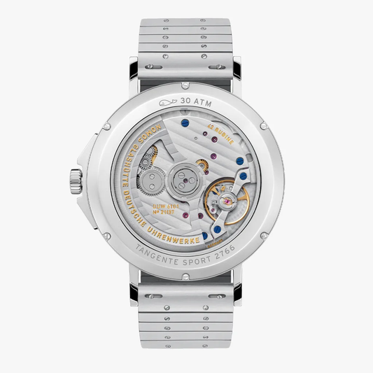 NOMOS Glashütte Tangente Sport neomatik 42 date marine black - view 2