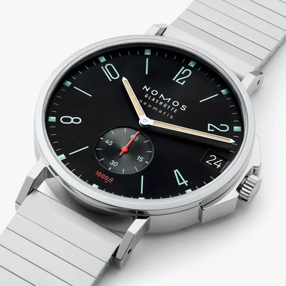 NOMOS Glashütte Tangente Sport neomatik 42 date marine black - view 3
