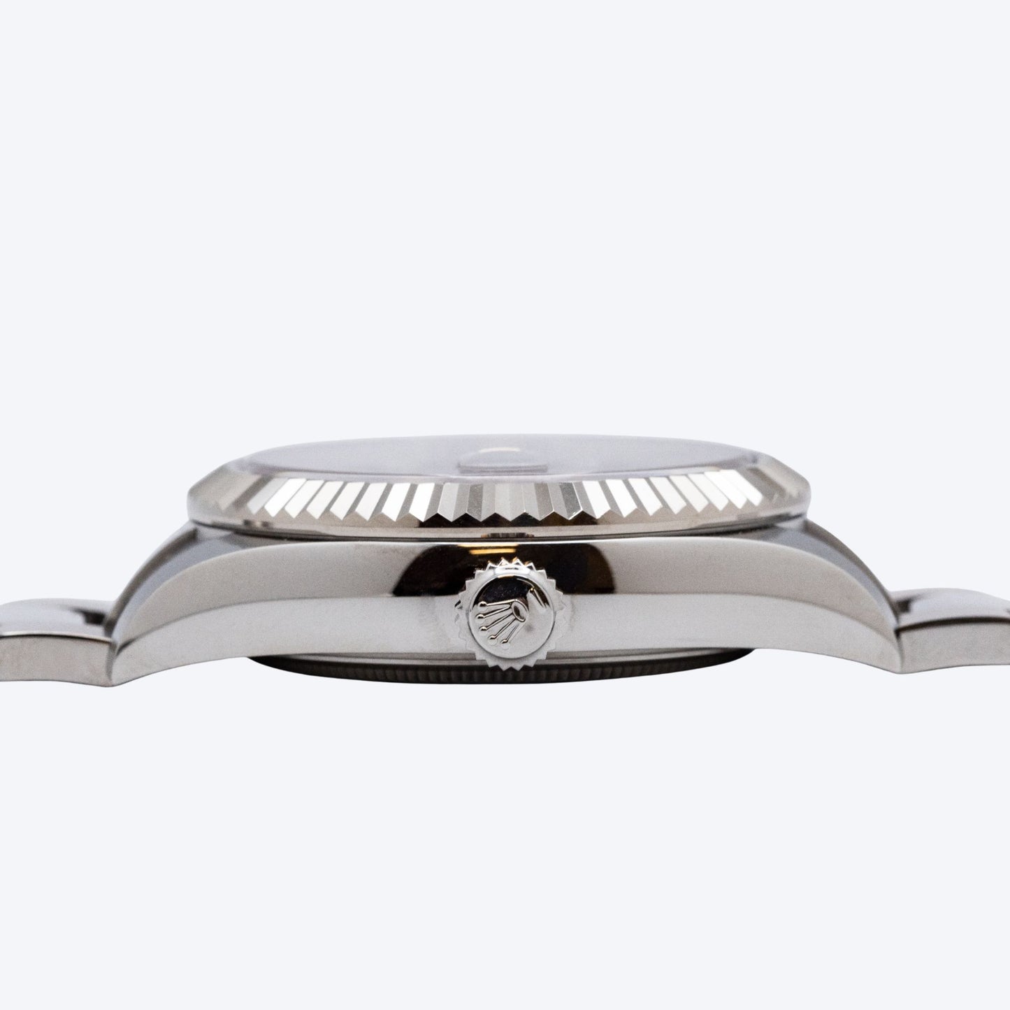 Pre Owned Rolex Sky-Dweller 42mm Black Dial Oystersteel and White Gold