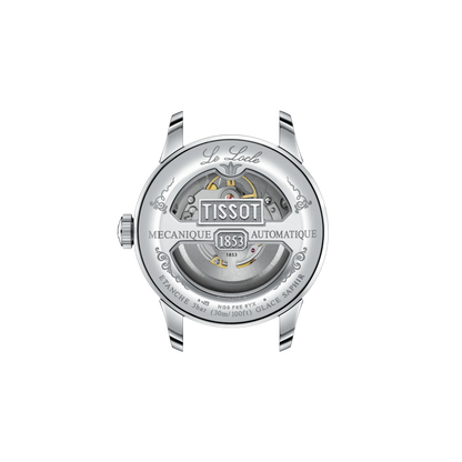 Tissot Le Locle 39mm Automatic Silver Dial Leather Strap Watch