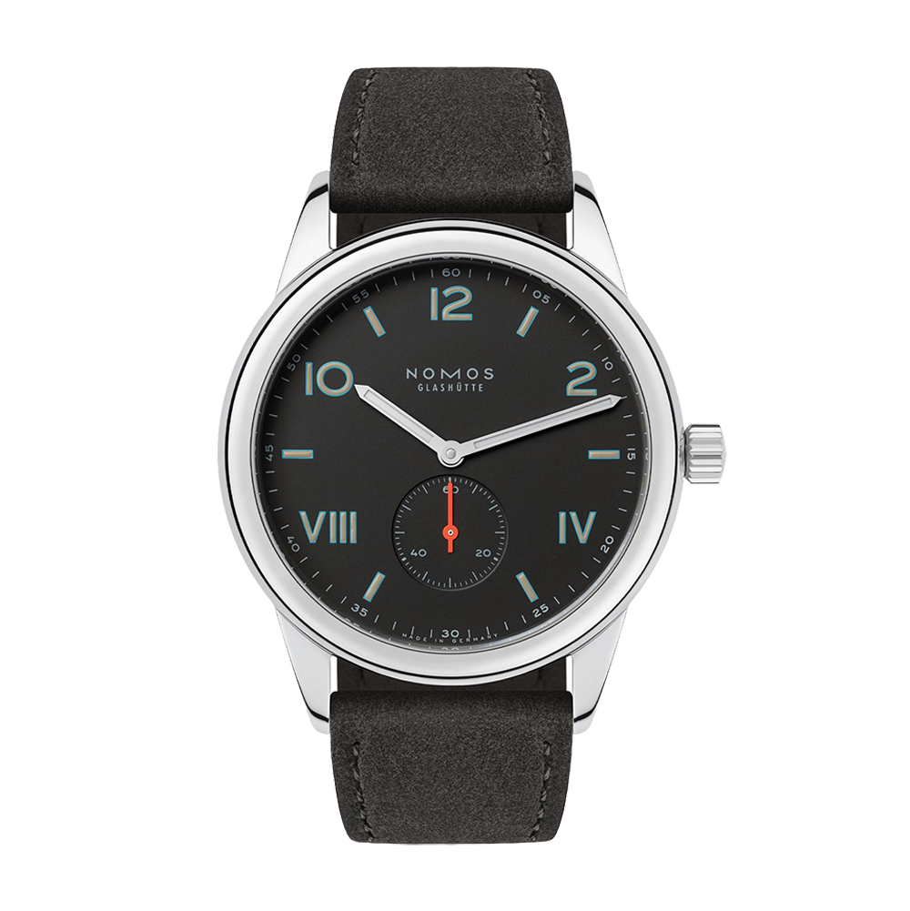 NOMOS Glashütte Club Campus 38.5mm Ruthenium Dial