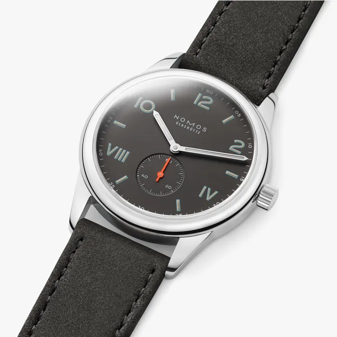 NOMOS Glashütte Club Campus 38.5mm Ruthenium Dial