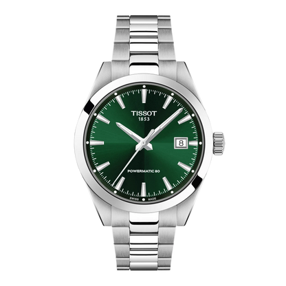 Tissot Gentleman 38mm Automatic Green Dial Watch