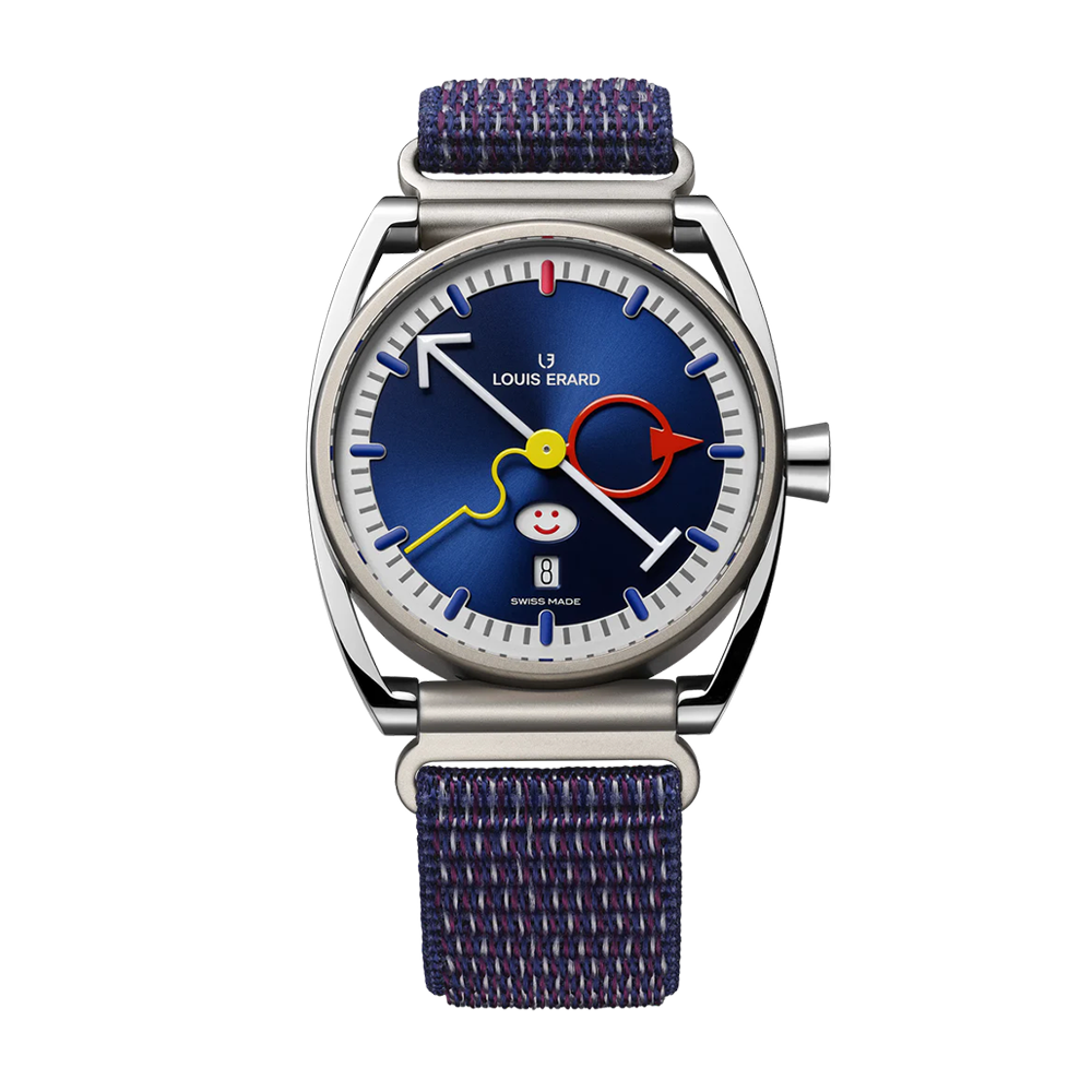 Louis Erard x Alain Silberstein Smile-Day Blue