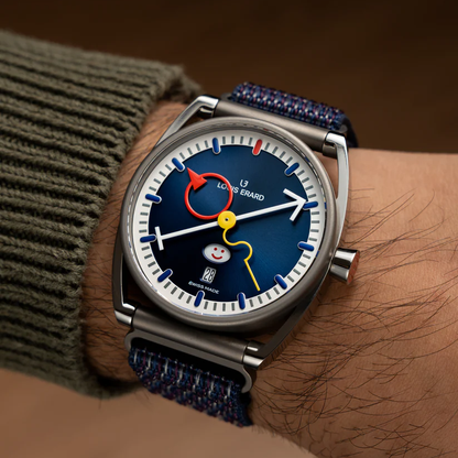 Louis Erard x Alain Silberstein Smile-Day Blue