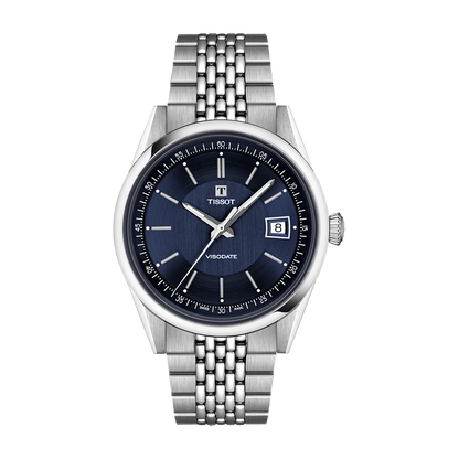Tissot Visodate 39mm Automatic Blue Dial Watch