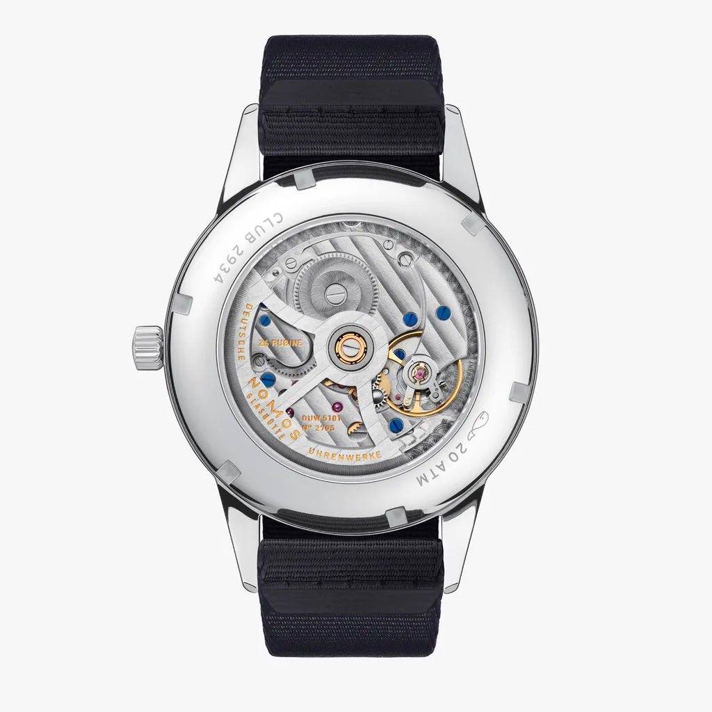 NOMOS Glashütte Club Date 41mm White Dial