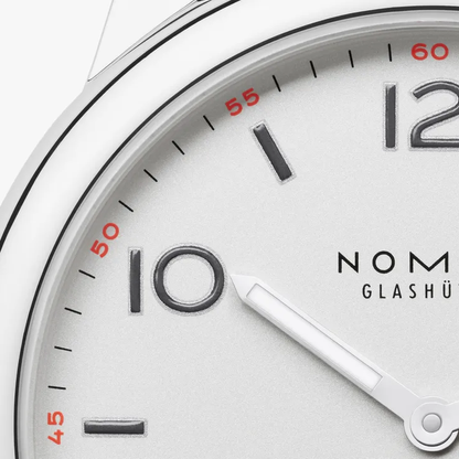 NOMOS Glashütte Club Date 41mm White Dial