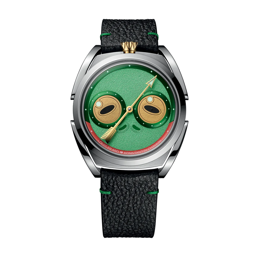 Louis Erard x Konstantin Chaykin Frog Edition 40mm Green Dial