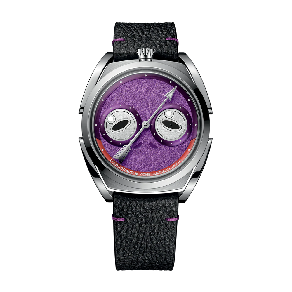 Louis Erard x Konstantin Chaykin Unfrogettable Purple 40mm