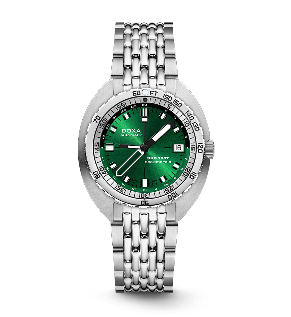 DOXA SUB 250T GMT Sea Emerald 40mm