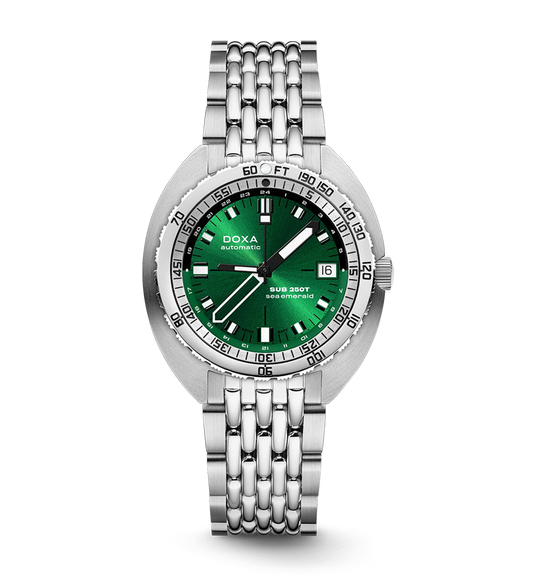 DOXA SUB 250T GMT Sea Emerald 40mm