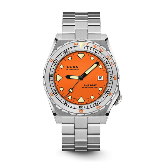 Doxa SUB 600T Professional Orange Dial Watch