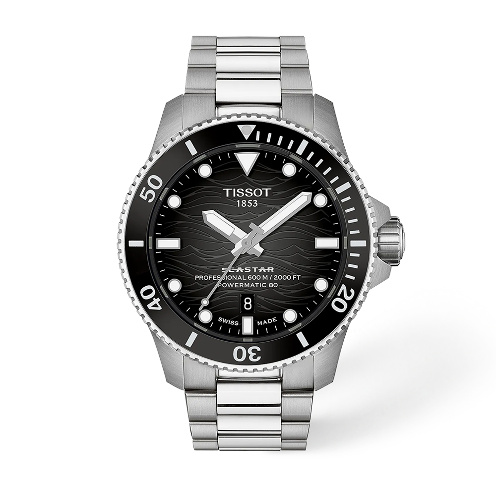 Tissot Seastar 2000 44mm Gray Dial Automatic Watch